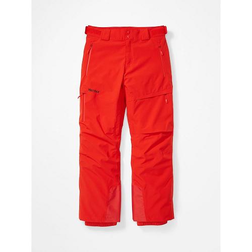 Marmot Layout Cargo Pants - Mens Ski Pants Red CA5310647 Canada